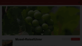 What Mosel-reisefuehrer.de website looks like in 2024 
