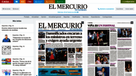 What Mercuriovalpo.cl website looks like in 2024 