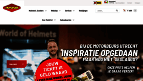 What Motoport.nl website looks like in 2024 