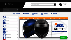 What Motocentral.co.uk website looks like in 2024 