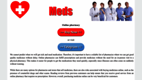 What Medications2023.top website looks like in 2024 