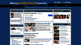 What Multiculturalaustralia.edu.au website looks like in 2024 