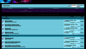 What Musicbanter.com website looks like in 2024 