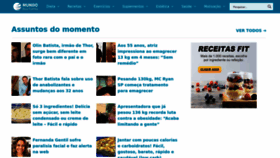 What Mundoboaforma.com.br website looks like in 2024 