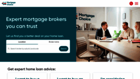 What Mortgagechoice.com.au website looks like in 2024 
