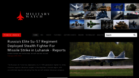 What Militarywatchmagazine.com website looks like in 2024 