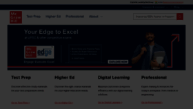 What Mheducation.co.in website looks like in 2024 