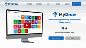 What Mydraw.com website looks like in 2024 