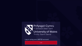 What Moodle.uwtsd.ac.uk website looked like in 2024 (1 year ago)