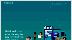What Mobicred.co.za website looked like in 2024 (1 year ago)