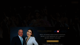 What Missuniverse.com website looks like in 2024 