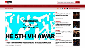 What Merahputih.com website looks like in 2024 
