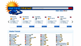 What Meteotrend.com website looks like in 2024 