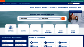 What Medicoverhospitals.in website looks like in 2024 