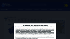 What Meteobelgique.be website looked like in 2024 (1 year ago)