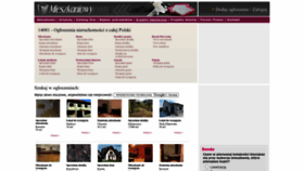 What Mieszkaniowy.com website looks like in 2024 