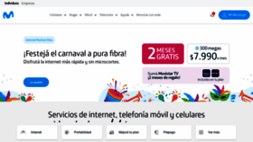 What Movistar.com.ar website looks like in 2024 