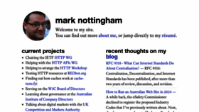 What Mnot.net website looked like in 2024 (1 year ago)