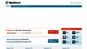 What Marktnet.nl website looks like in 2024 