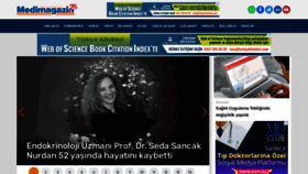 What Medimagazin.com.tr website looked like in 2024 (1 year ago)