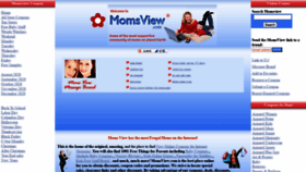 What Momsview.com website looks like in 2024 