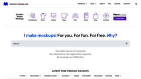 What Mockups-design.com website looks like in 2024 