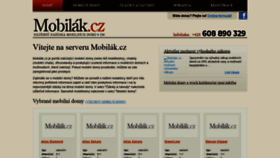 What Mobilak.cz website looks like in 2024 