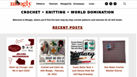 What Mooglyblog.com website looks like in 2024 