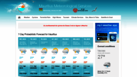 What Metservice.intnet.mu website looked like in 2024 (1 year ago)