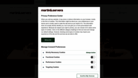 What Martinservera.se website looks like in 2024 