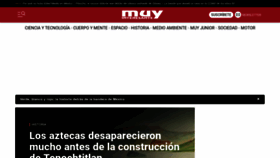 What Muyinteresante.com.mx website looks like in 2024 