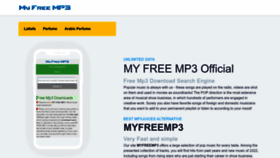 What Myfreemp3.blog website looks like in 2024 