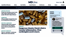 What Mdlinx.com website looks like in 2024 