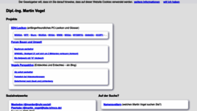 What Martinvogel.de website looked like in 2024 (1 year ago)
