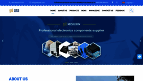 What Misuxin-en.com website looks like in 2024 