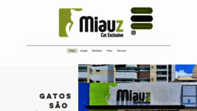 What Miauz.com.br website looks like in 2024 