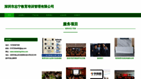 What Mstrainingchina.com website looks like in 2024 
