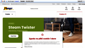 What Mango.pl website looks like in 2024 
