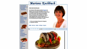 What Marions-kochbuch.de website looks like in 2024 