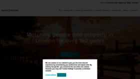 What Marshandparsons.co.uk website looks like in 2024 