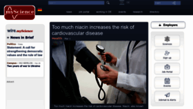What Myscience.de website looked like in 2024 (1 year ago)