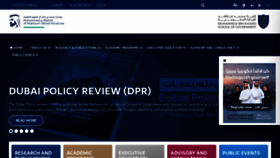 What Mbrsg.ae website looks like in 2024 
