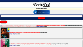 What Moviemad.bet website looks like in 2024 