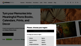 What Mimeophotos.com website looks like in 2024 