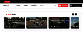 What Modhub.us website looked like in 2024 (1 year ago)
