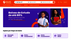 What Melhorescola.com.br website looks like in 2024 