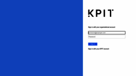 What Myworld.kpit.com website looks like in 2024 