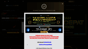 What Menangclub88s.live website looks like in 2024 