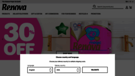 What Myrenova.com website looks like in 2024 
