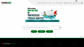 What Magmahdi.com website looks like in 2024 